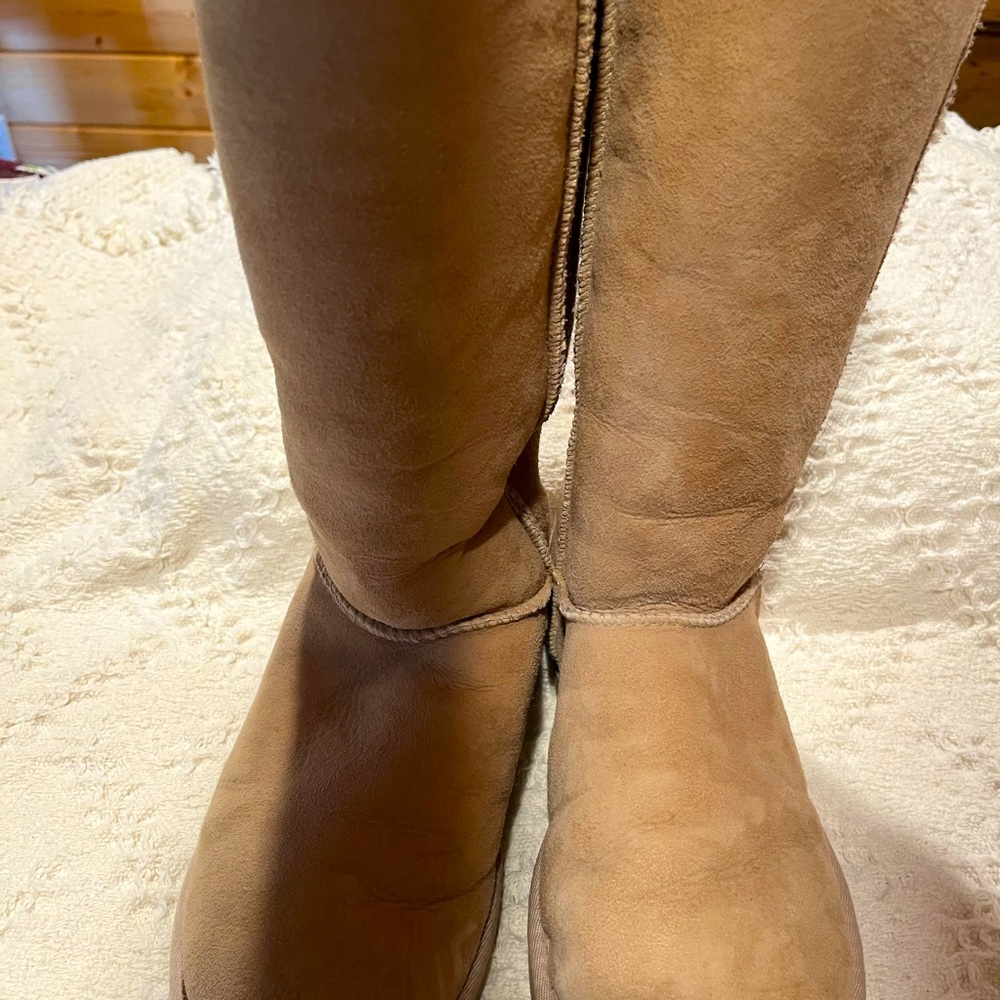 Ugg boots. Clean and sanitized.  Worn very little.